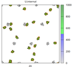 Mass-conserving secretion and uptake of a diffusible signal